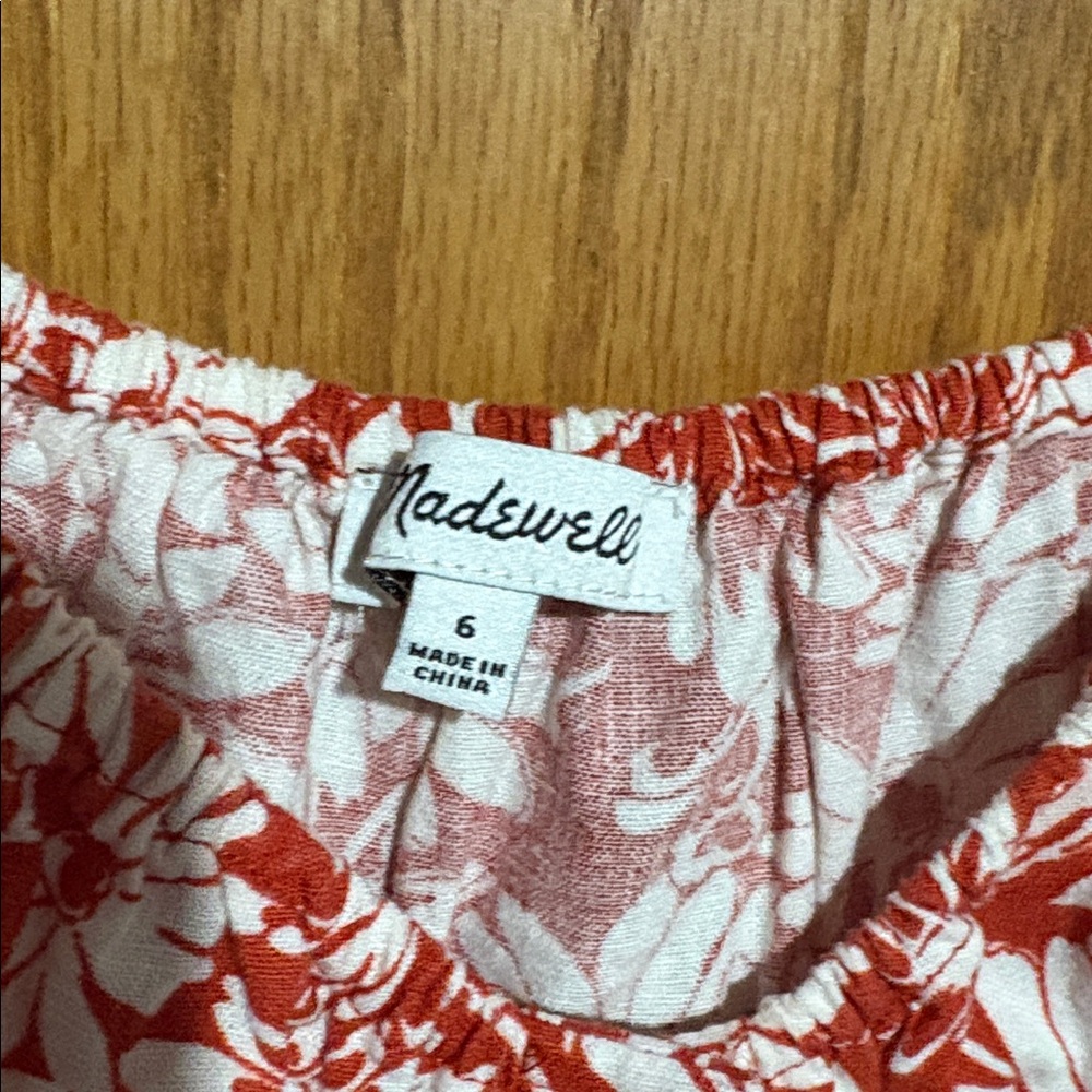 Madewell margie mini dress in abstract flora - Picture 4 of 9